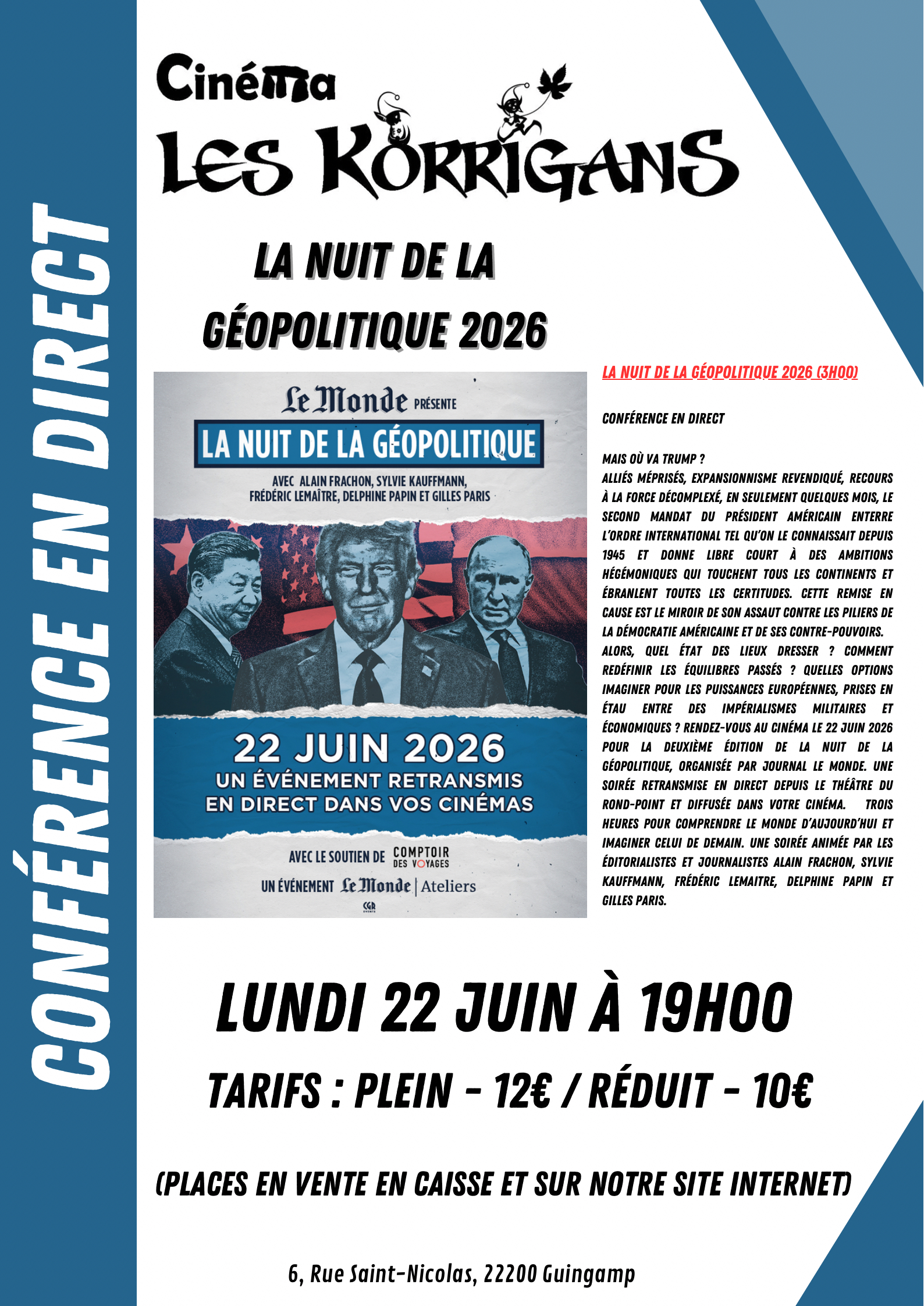 La nuit de la géopolitique
